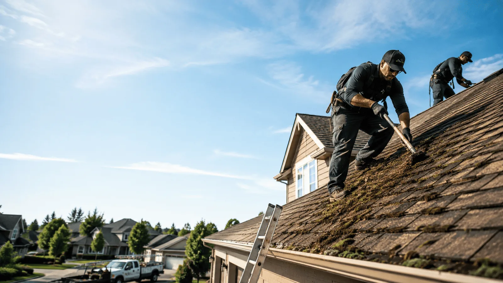 Roof Moss Removal in La Mirada, CA near me